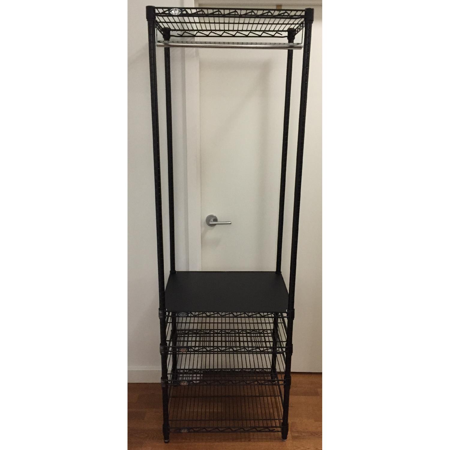 Nexel Wire Shelving/Clothing Rack - image-1