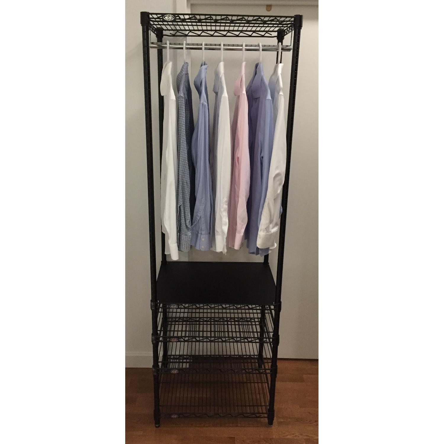 Nexel Wire Shelving/Clothing Rack - image-5