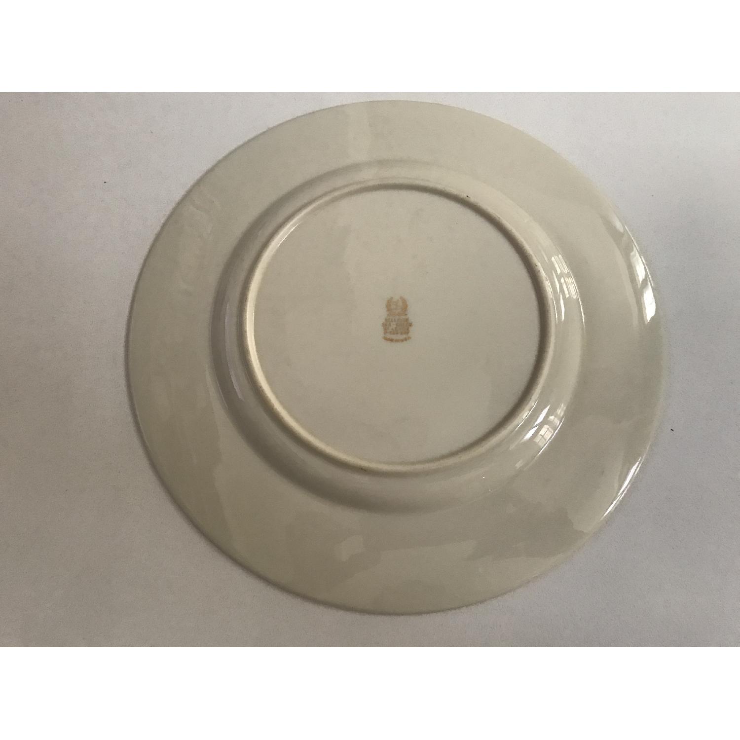 Vintage Lenox Bellevue Sea Green Bone China Set - image-2