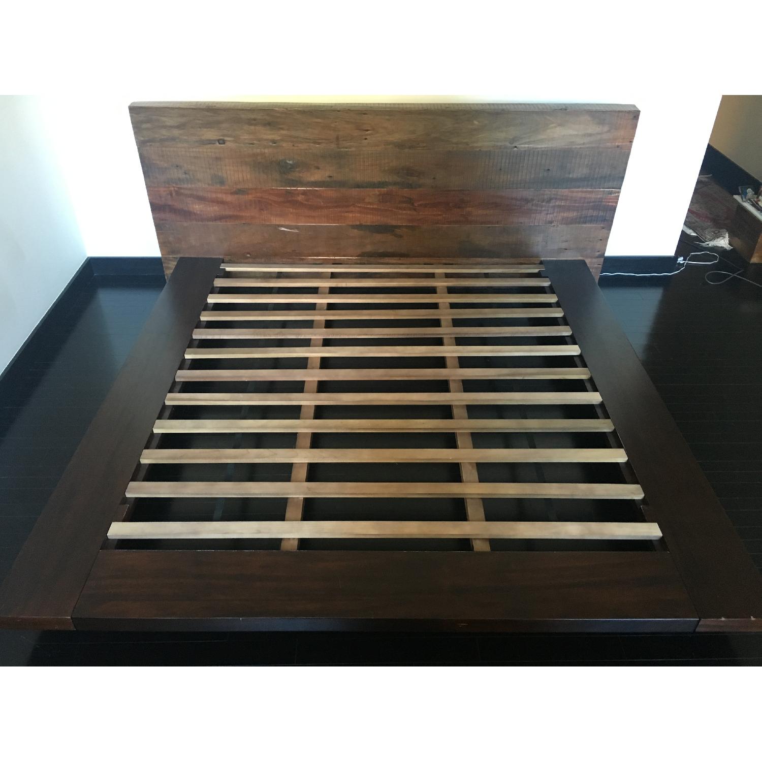 ABC Carpet and Home Reclaimed Wood Bed Frame - image-1