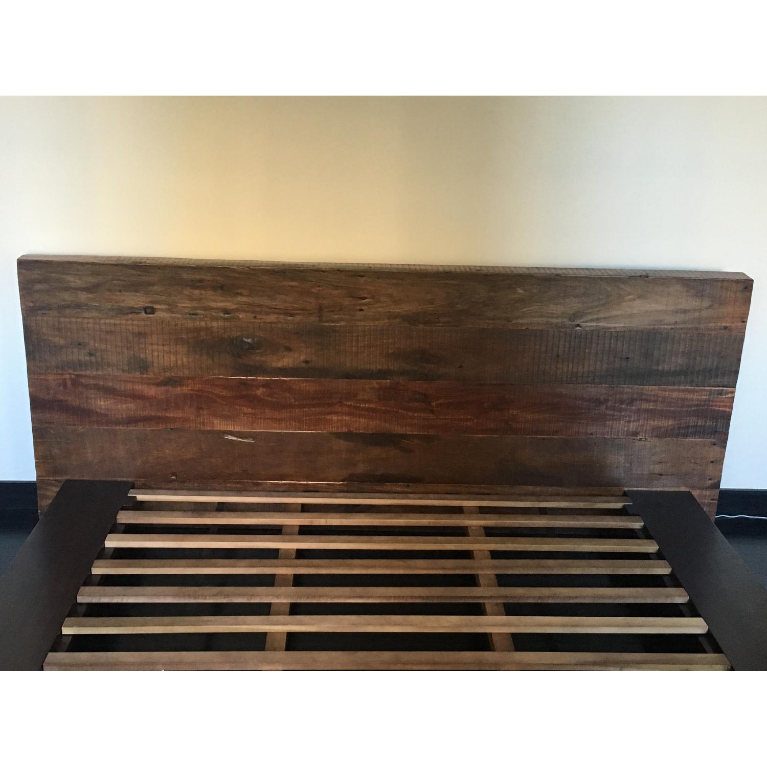 ABC Carpet and Home Reclaimed Wood Bed Frame - image-3
