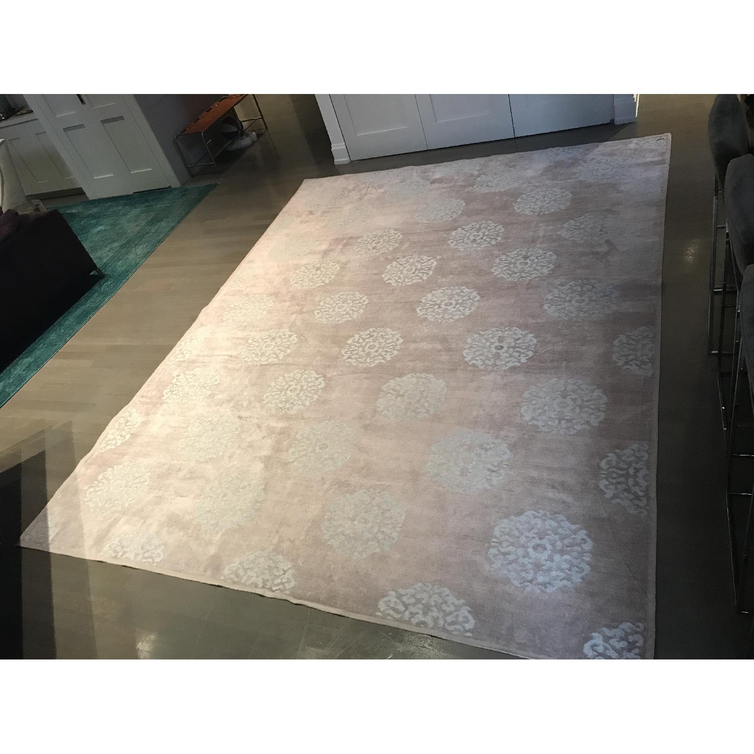 Madeline Weinrib Flatweave Chenille & Metallic Area Rug - image-6