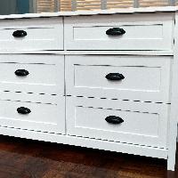 chinese dress ladies Amazon.com: Sauder County Line Dresser, Salt Oak finish : Home & Kitchen main image 1