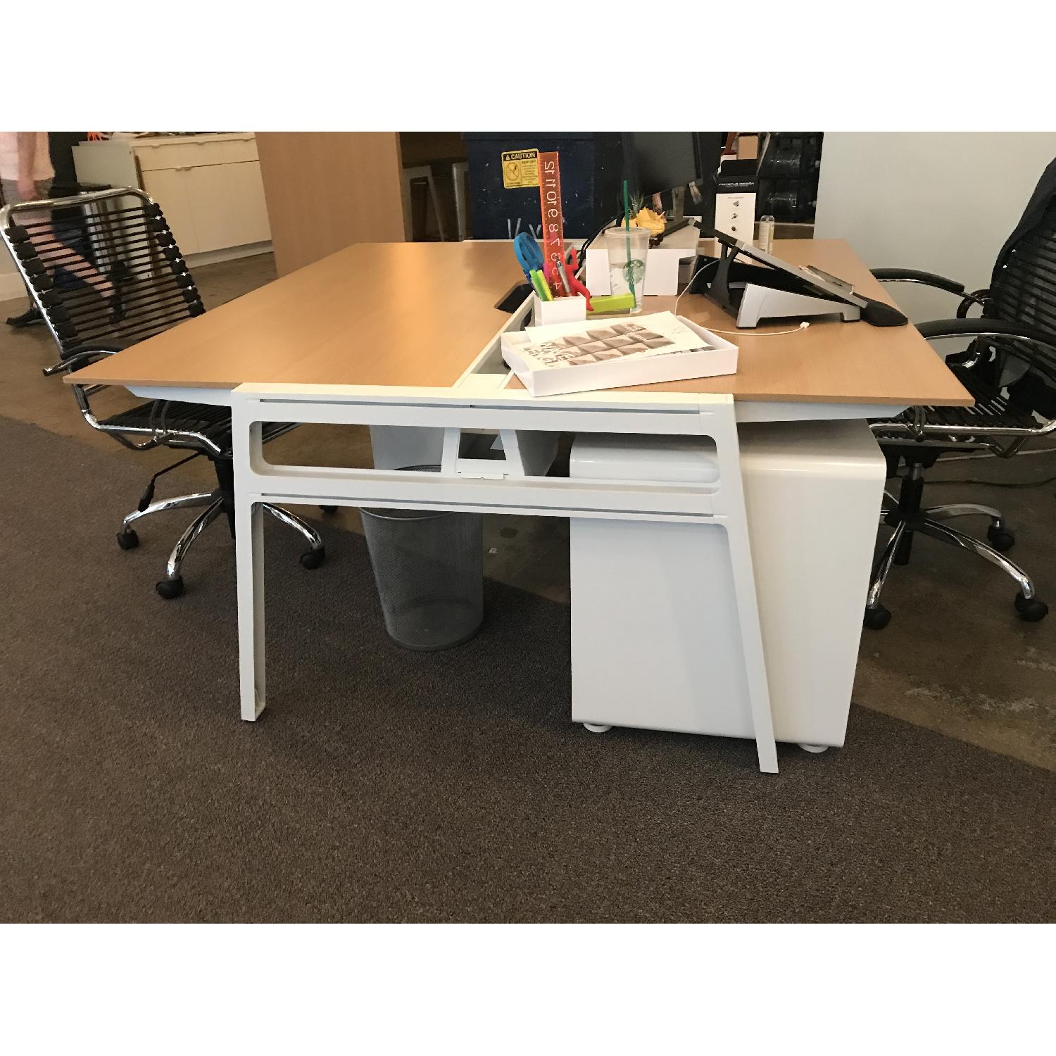 Poppin 2 Sided/2 Person Desk - image-2