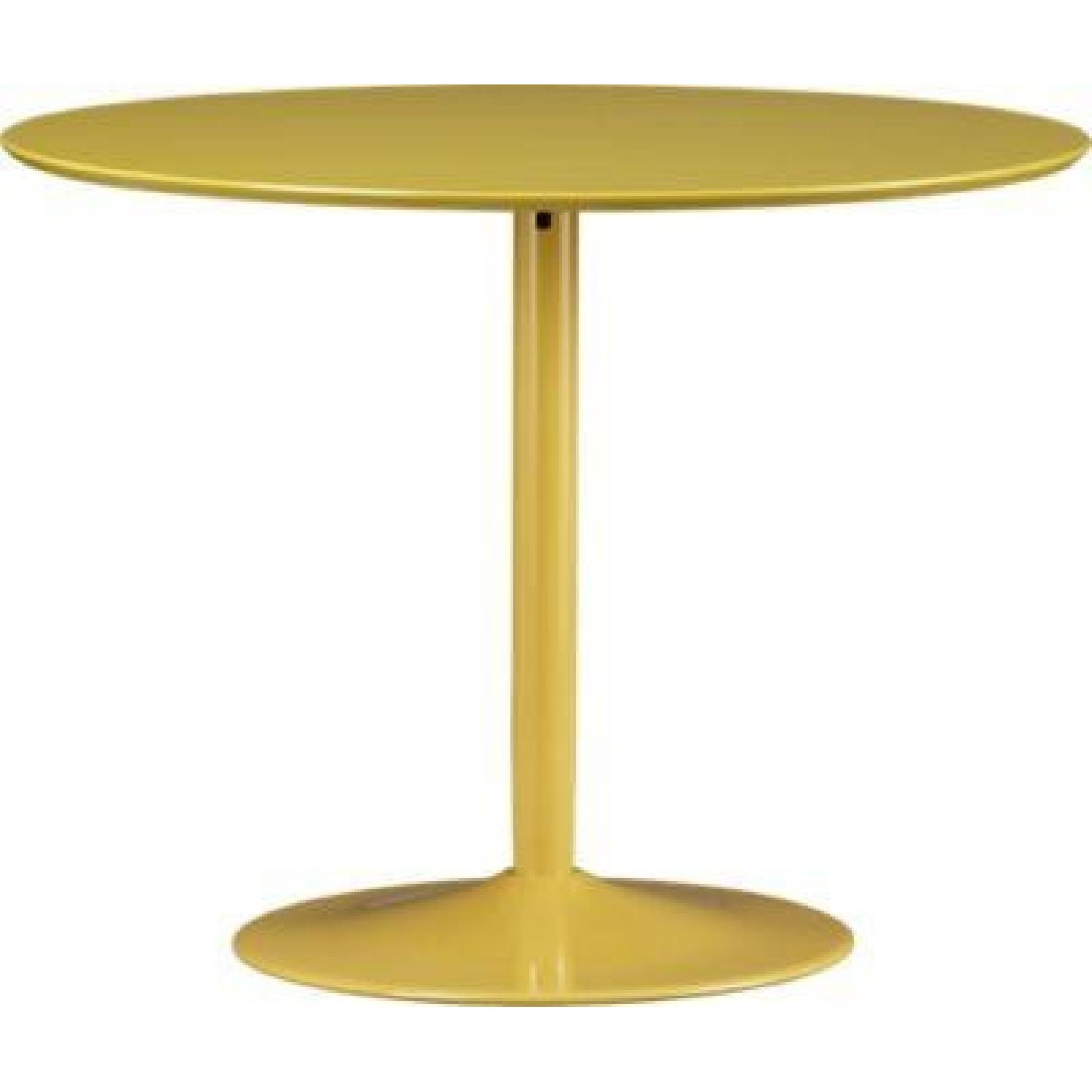 CB2 Round Dining Table w/ 4 Chairs - image-6