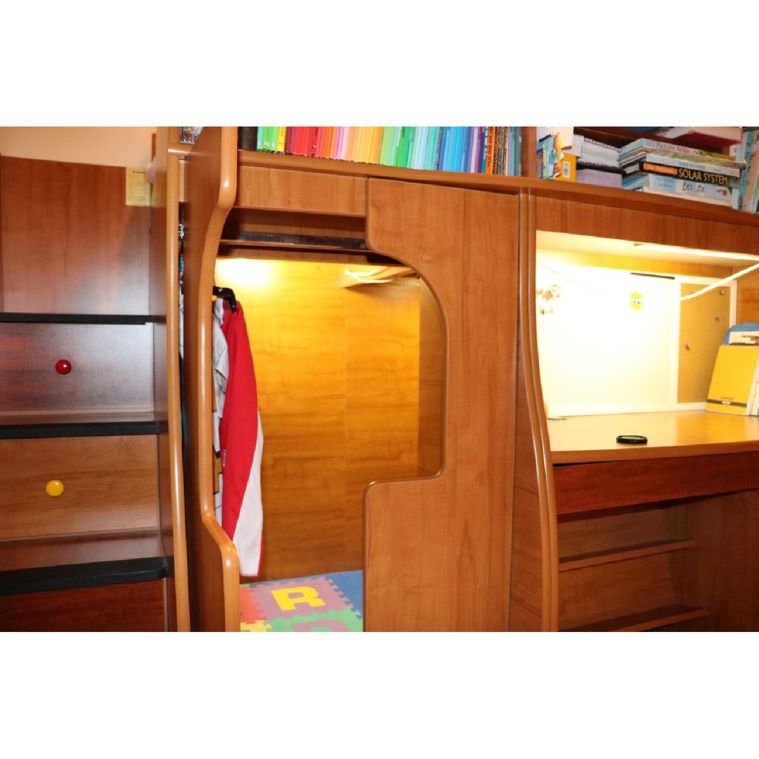 Berg Furniture Twin Loft w/ Play Area & Desk - image-7