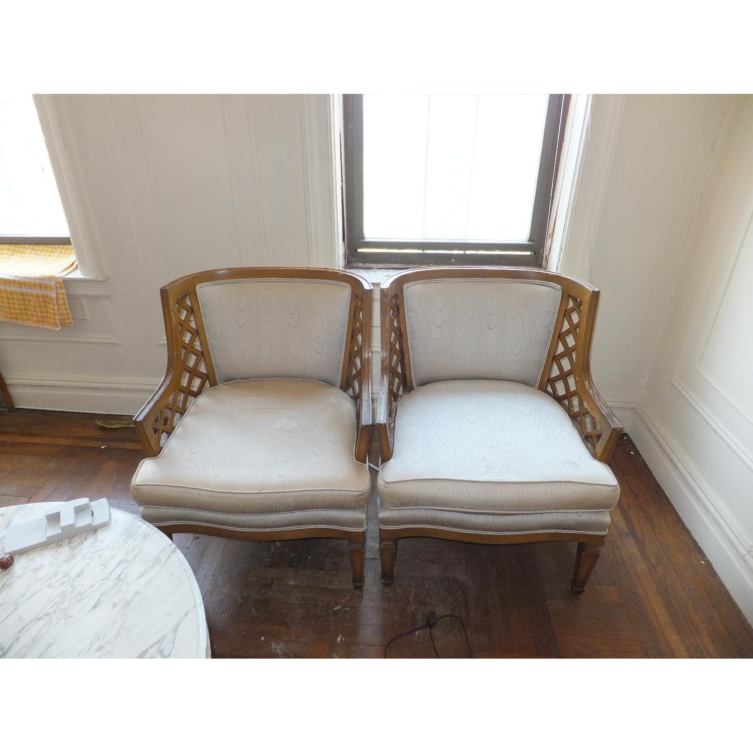 Vintage Foyer Accent Chair - image-1