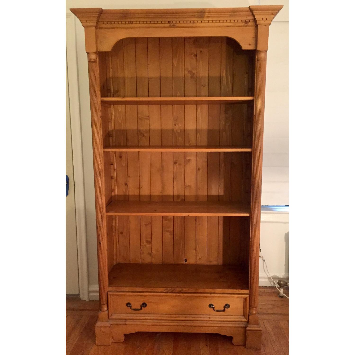 Lillian August Natural Wood Bookshelf - image-8