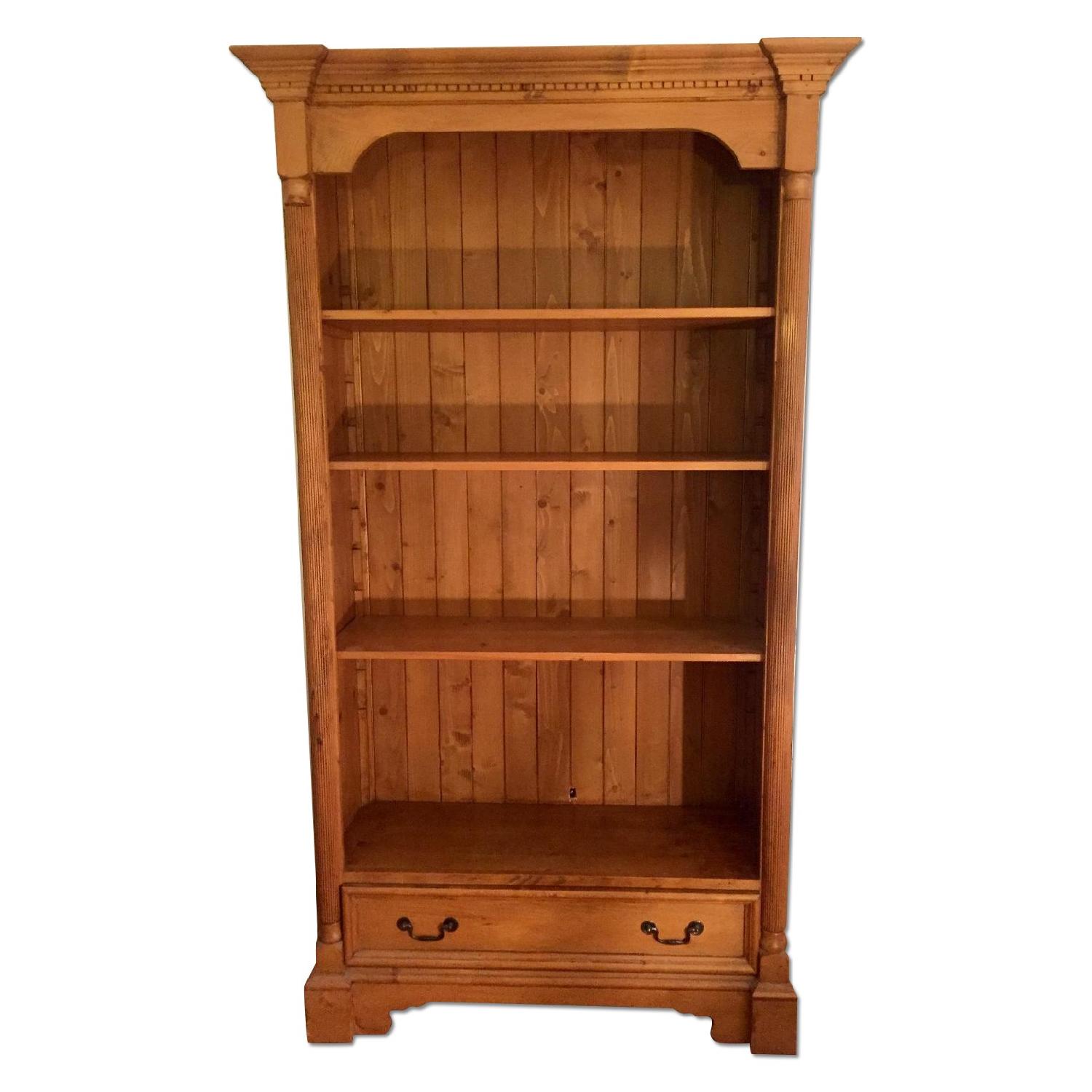 Lillian August Natural Wood Bookshelf - image-0