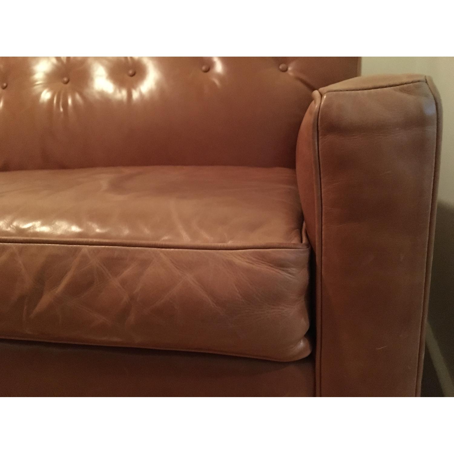 Mitchell Gold + Bob Williams Leather Sofa - image-6