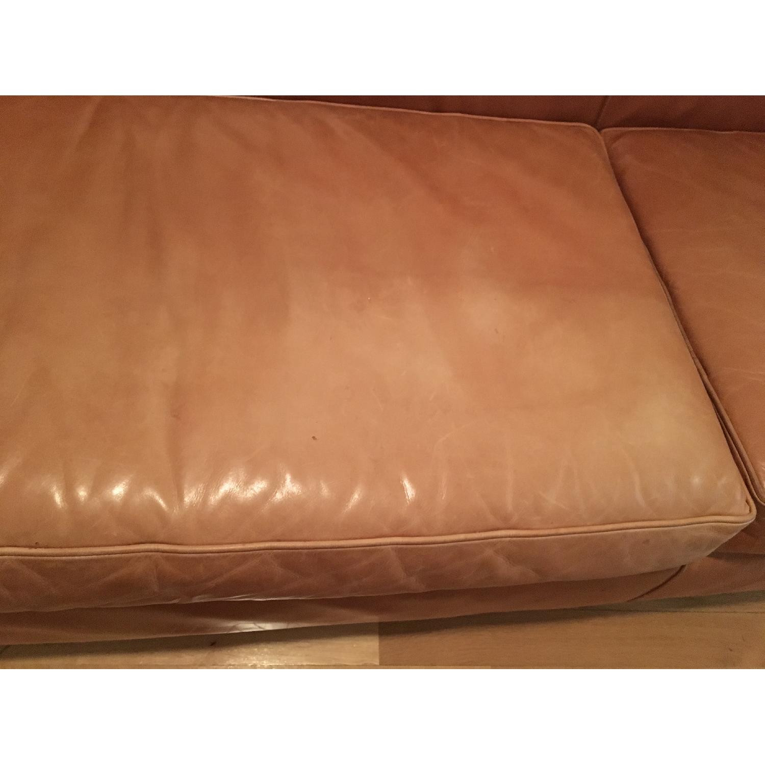 Mitchell Gold + Bob Williams Leather Sofa - image-8