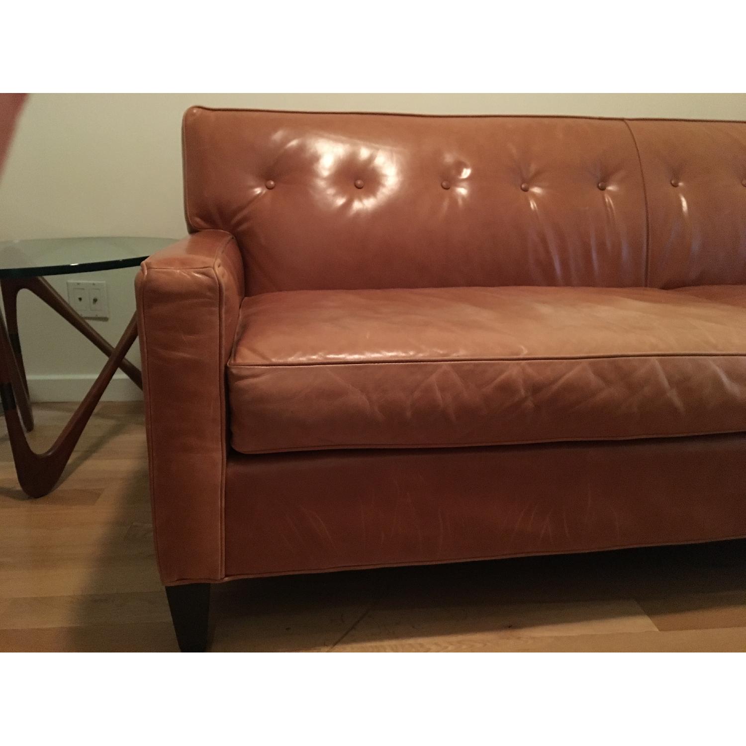 Mitchell Gold + Bob Williams Leather Sofa - image-9
