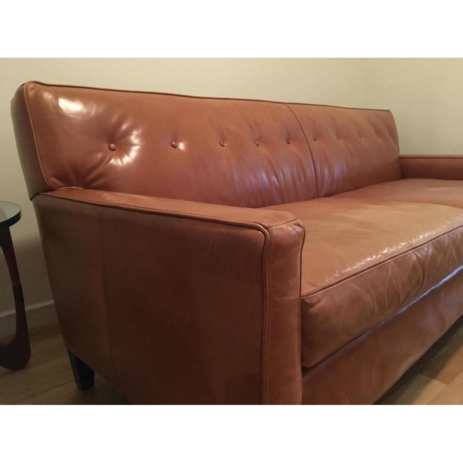 Mitchell Gold + Bob Williams Leather Sofa - image-10