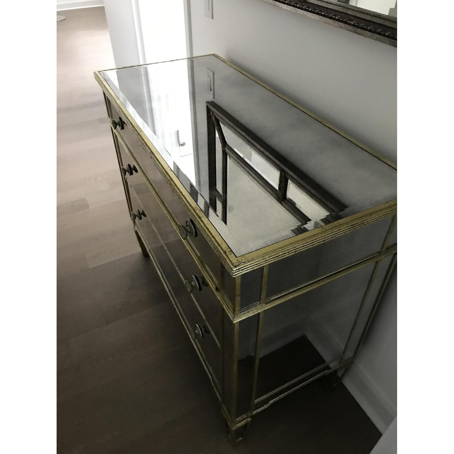 Bassett Borghese Mirrored Entryway Chest - image-3