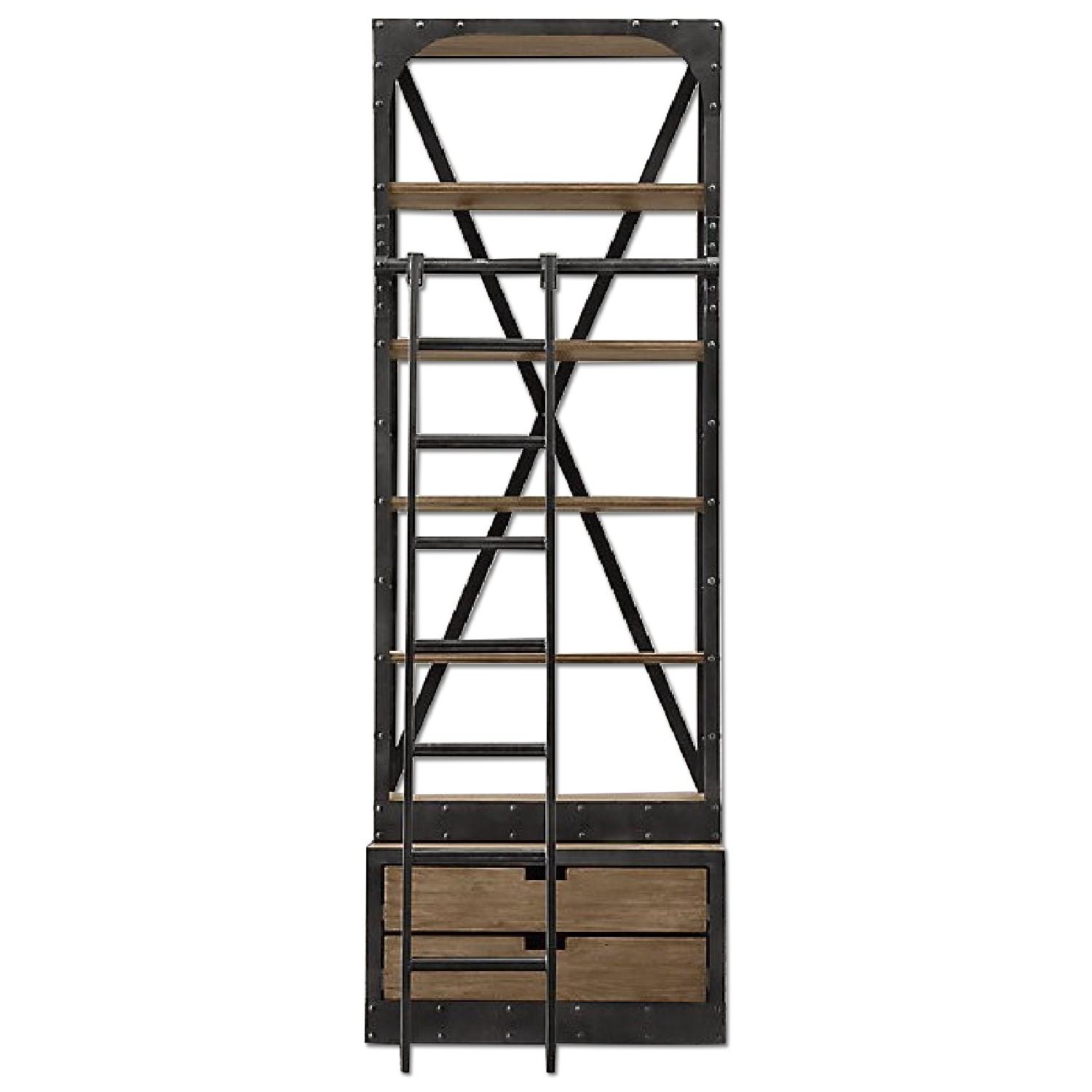 Restoration Hardware 1950s Dutch Shipyard Single Shelving AptDeco
