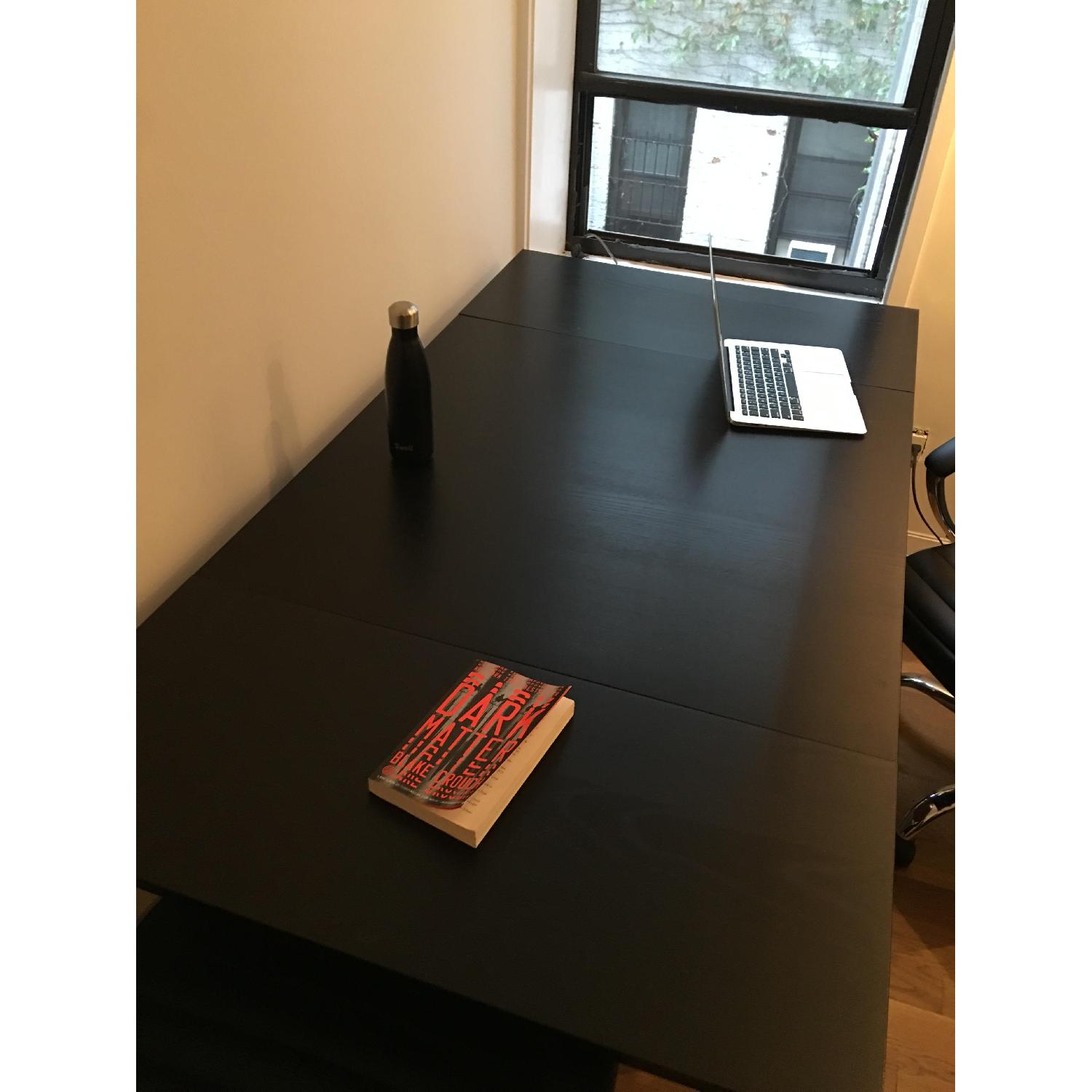 Ikea Bjursta Extendable Dining Table w/ 2 Chairs - image-5