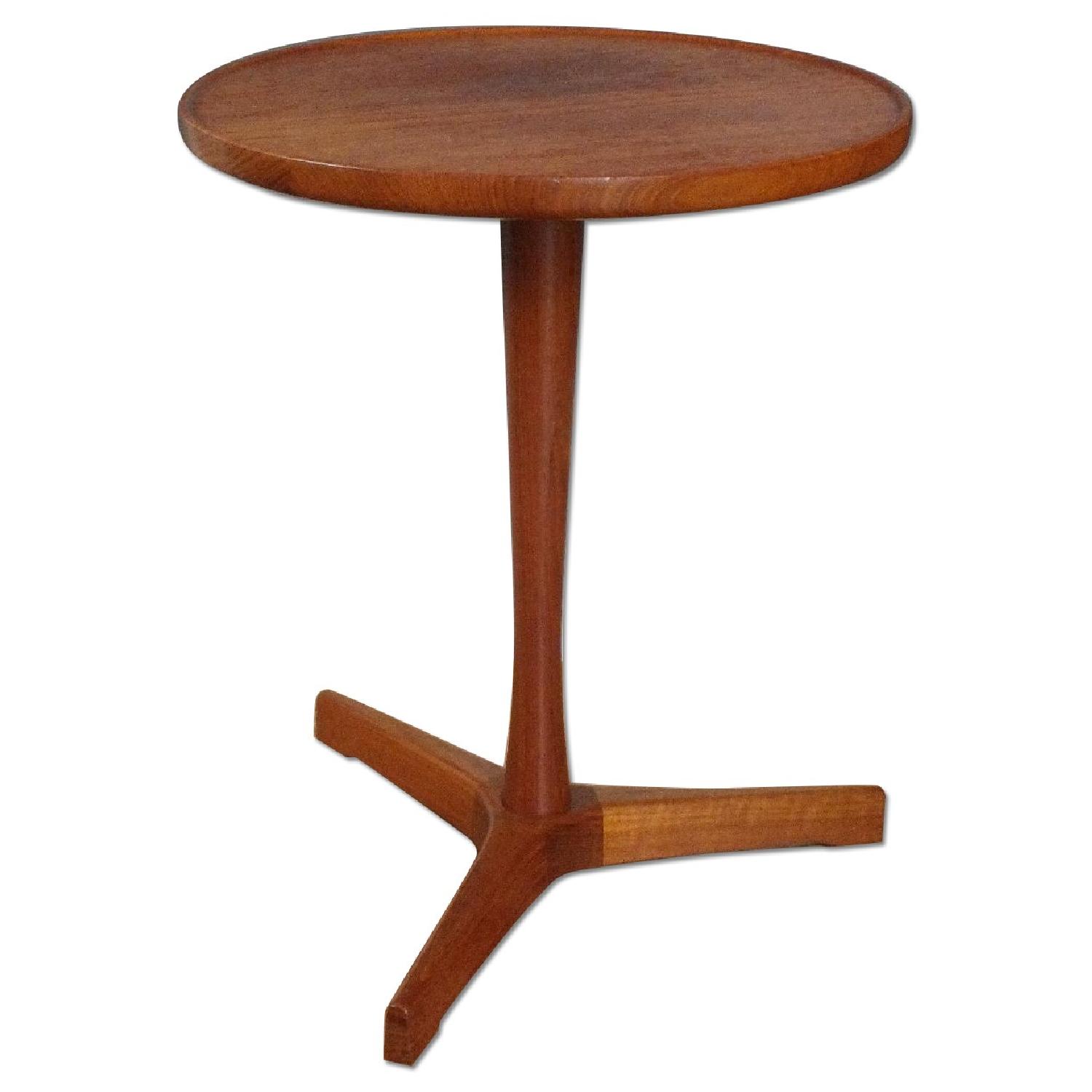 Artex Danish Modern Teak Side Table AptDeco