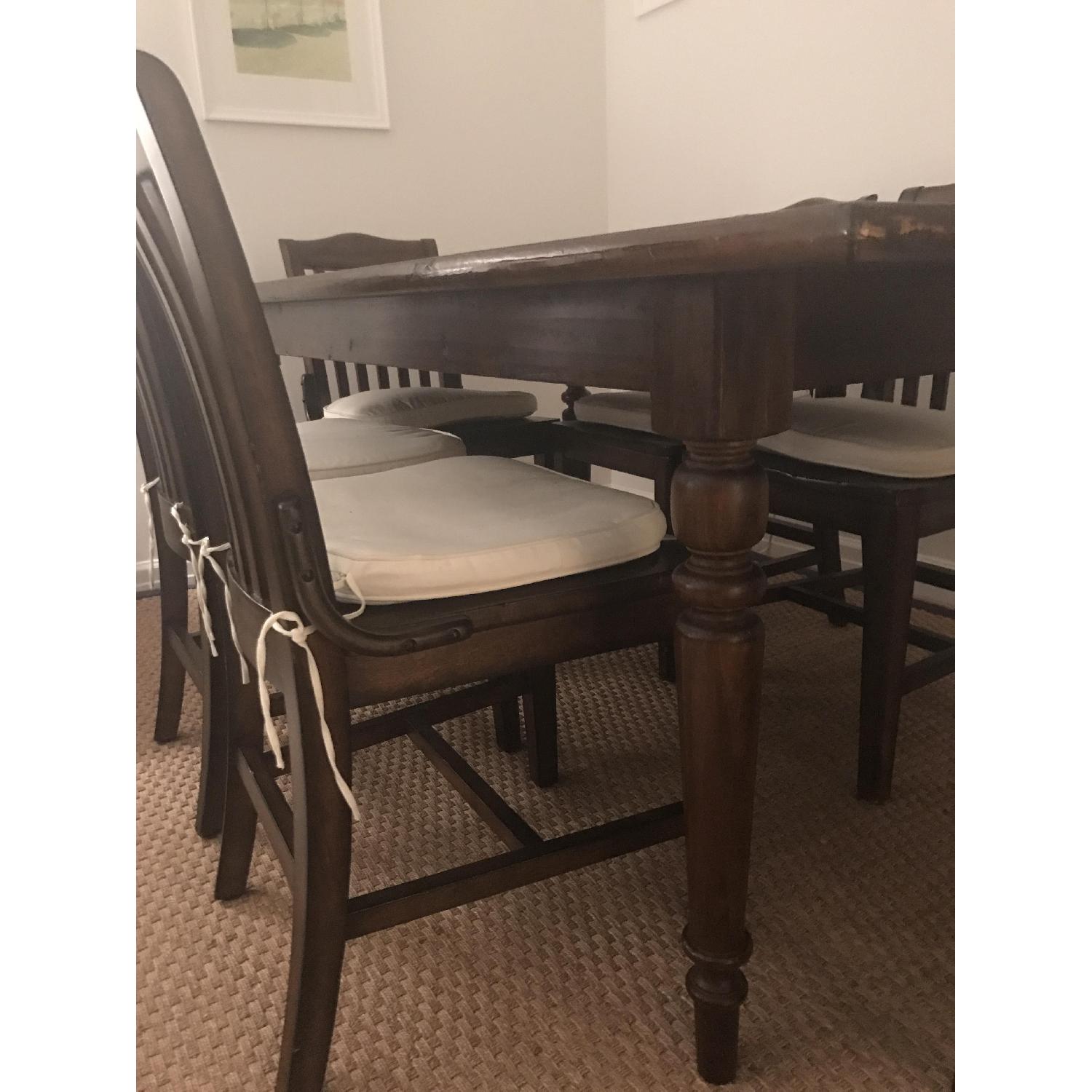 Pottery Barn Sumner Dining Table w/ 6 Chairs - image-3