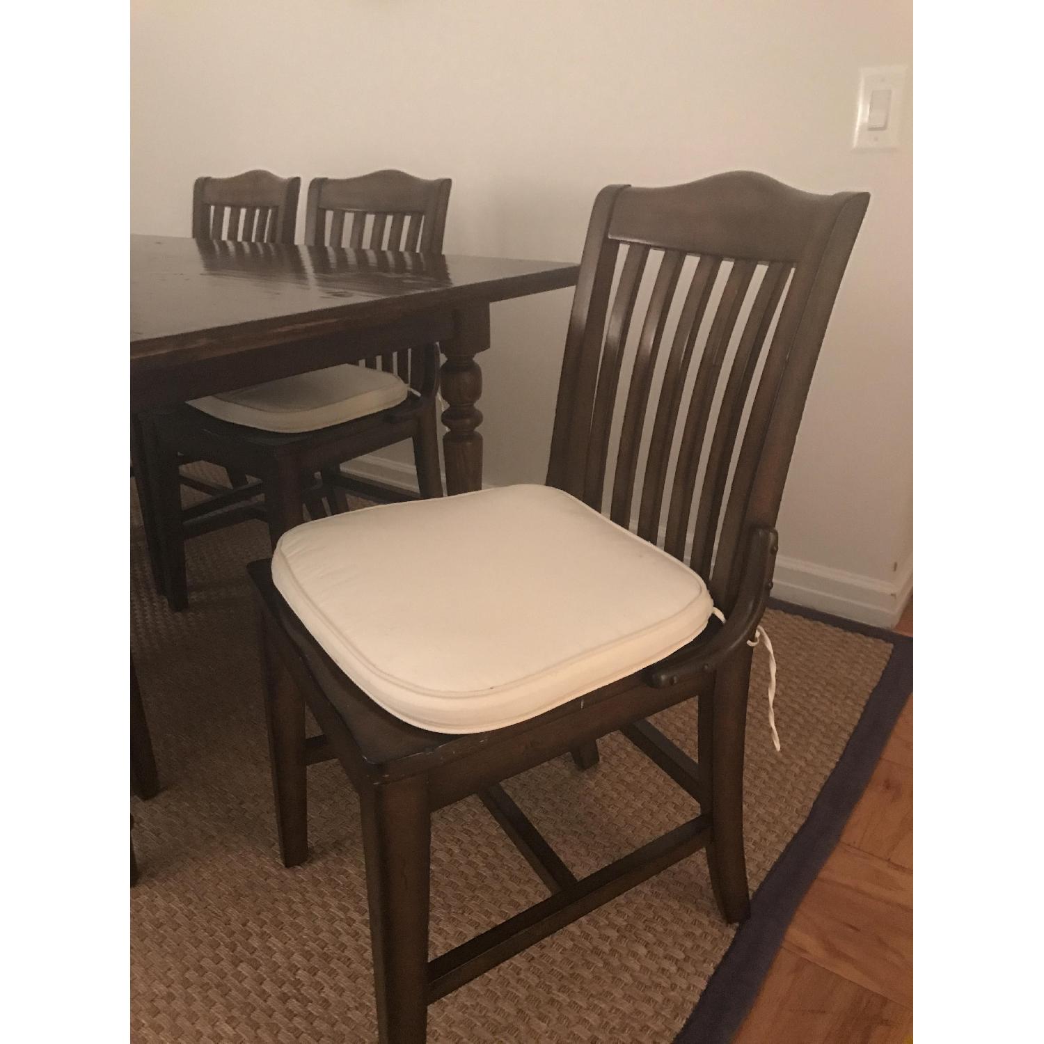 Pottery Barn Sumner Dining Table w/ 6 Chairs - image-4