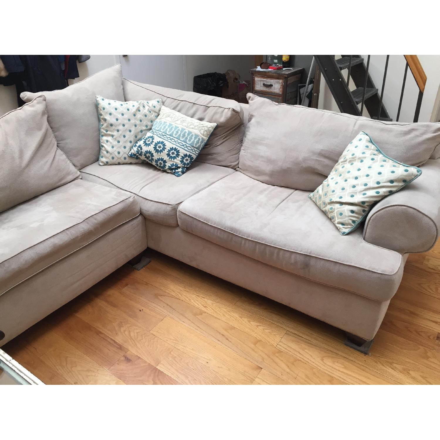 Raymour & Flanigan Queen Sleeper Sectional Sofa - image-5