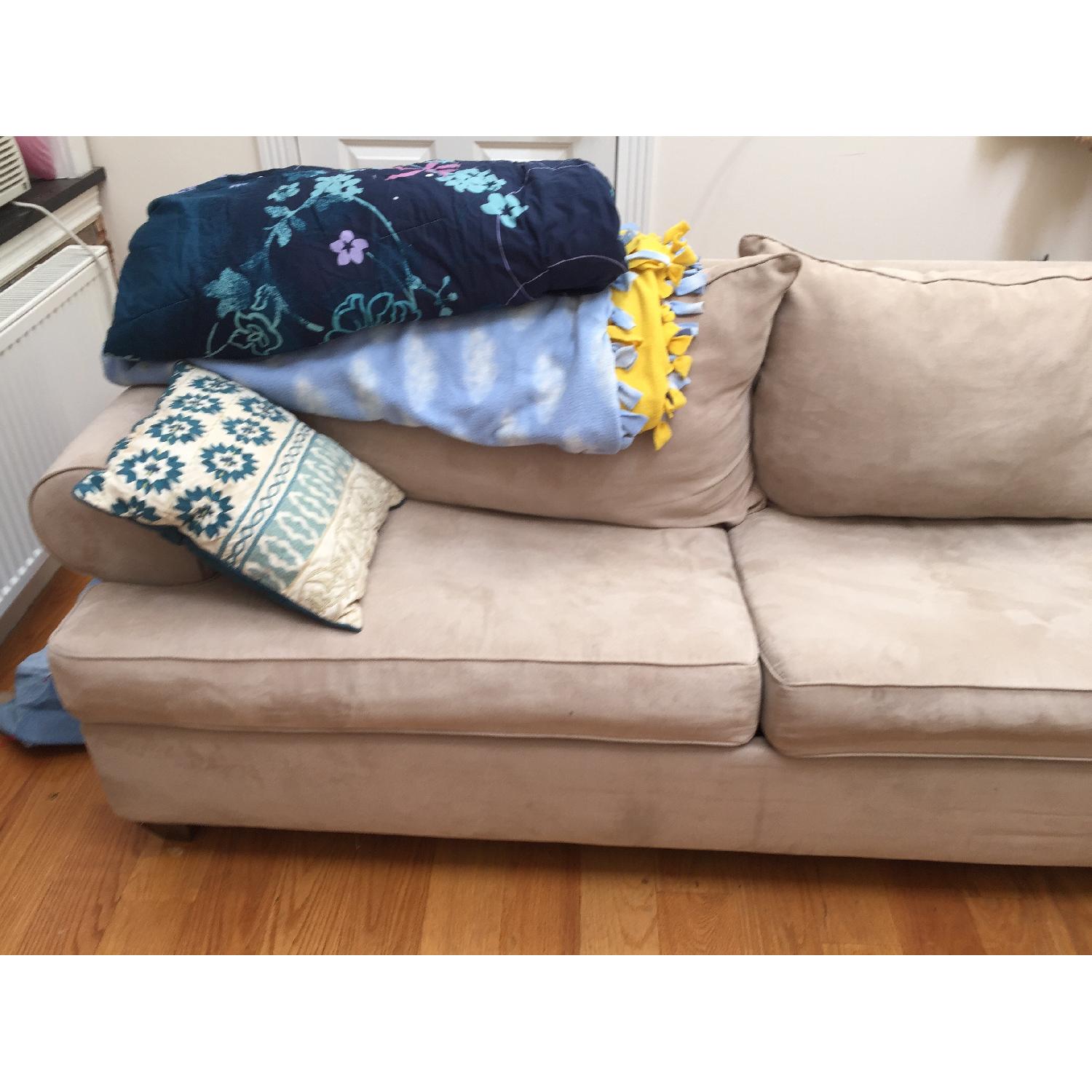 Raymour & Flanigan Queen Sleeper Sectional Sofa - image-6