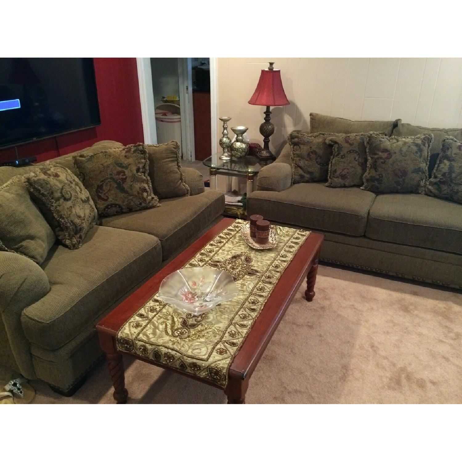 Levitz Sofa + Love Seat - image-3
