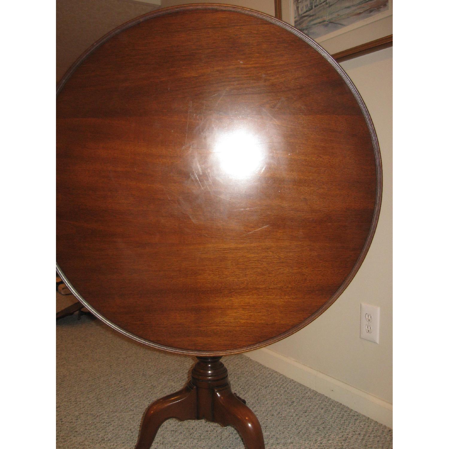 Antique Folding Table - image-1