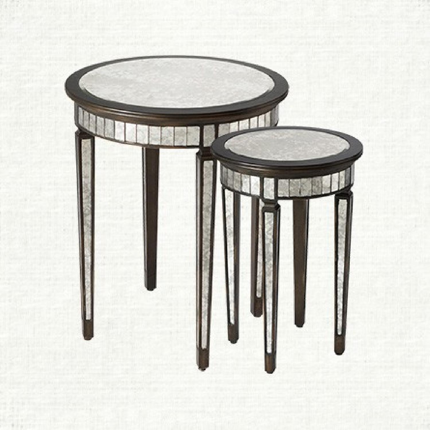 Arhaus Isla Mirrored Nesting Tables - Pair - image-5