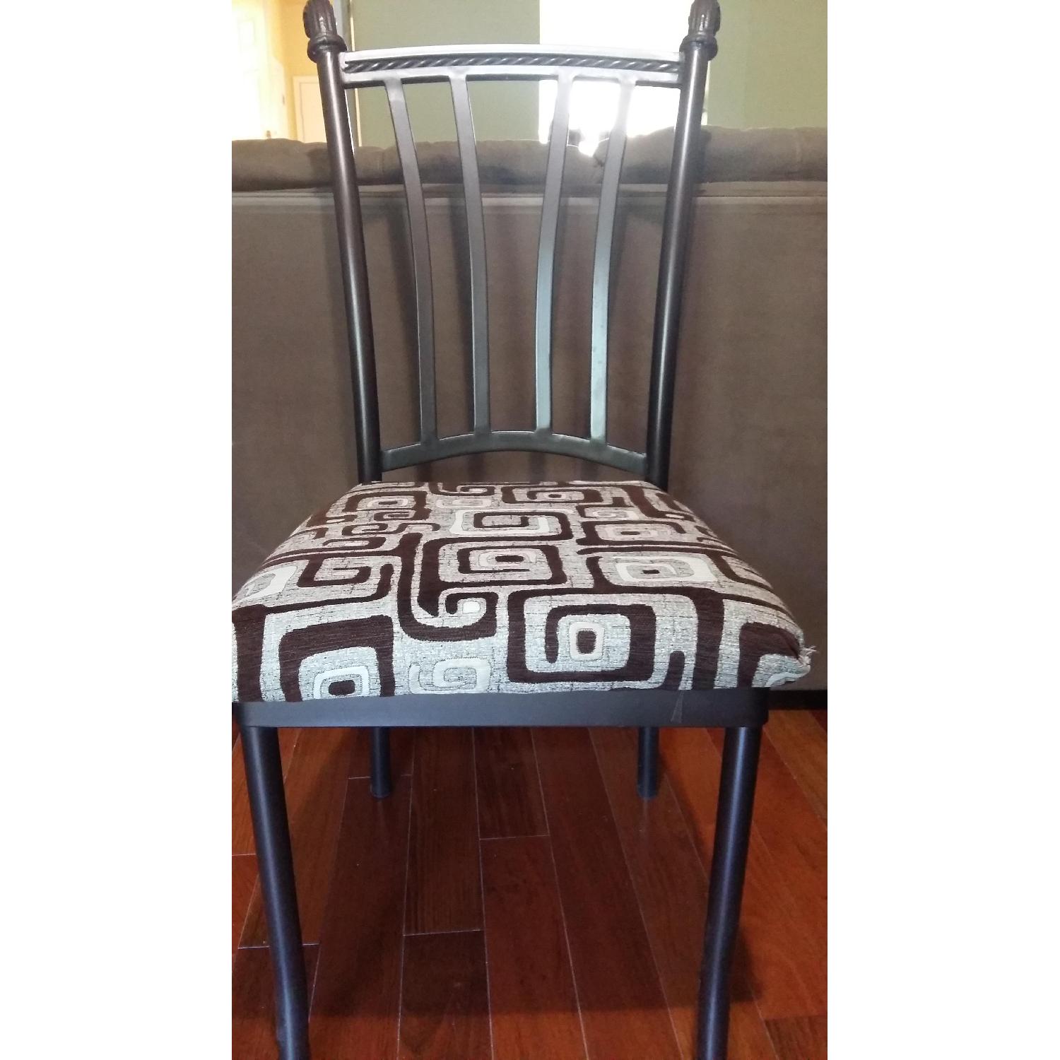 Glass Dining Table w/ 6 Chairs - image-2