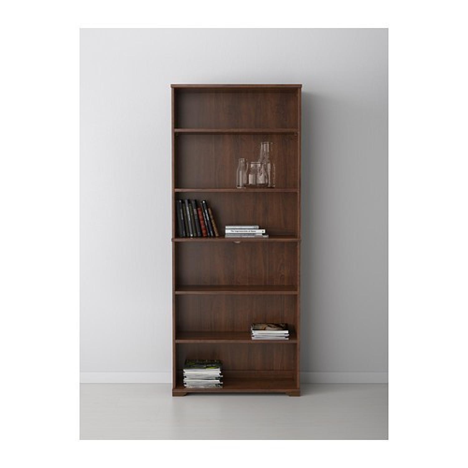 Ikea Brown Bookcase AptDeco