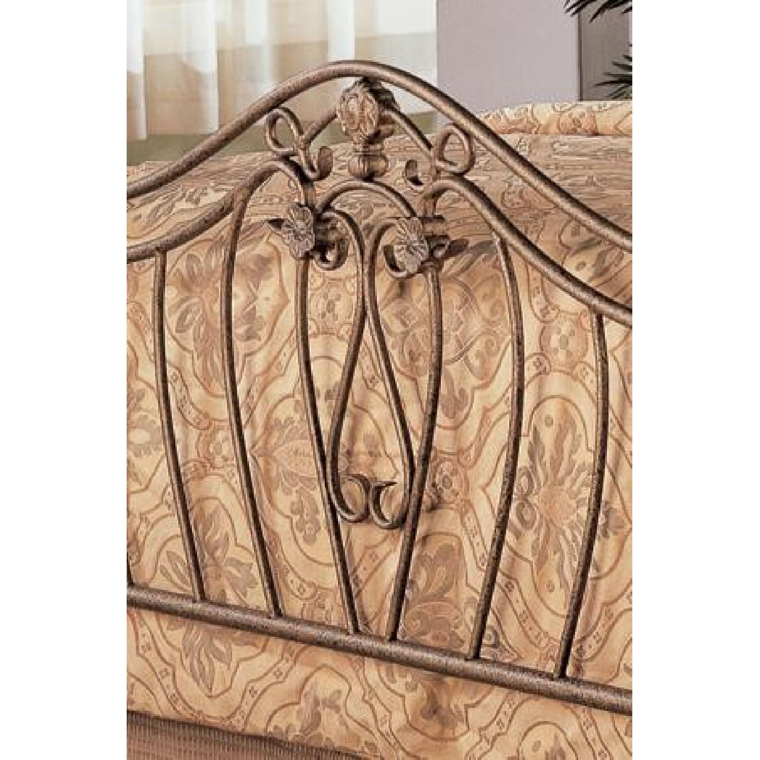 Coaster Fine Furniture Queen Size Metal Bed Frame w/ Headboard & Footboard - image-2