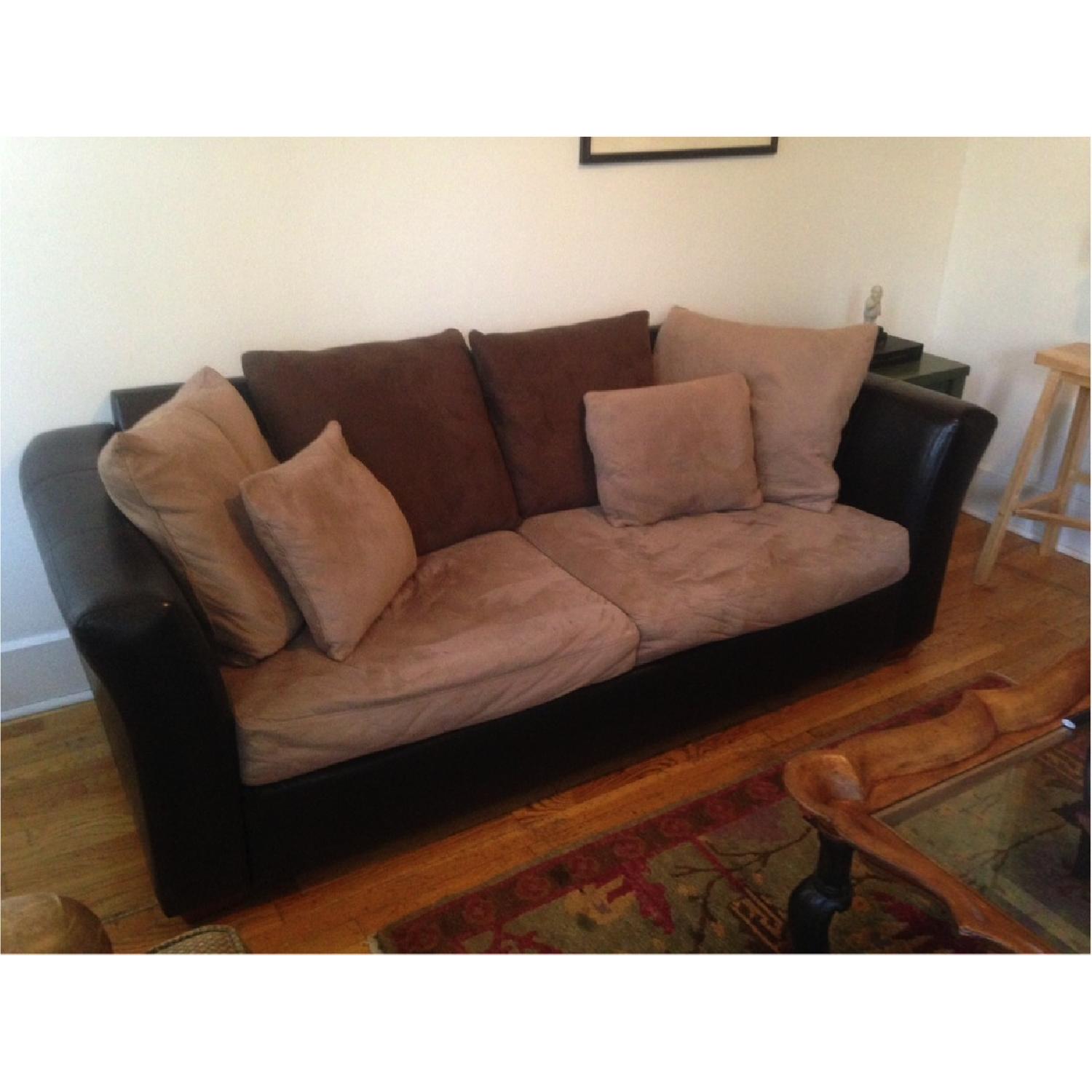 Jennifer Convertibles Queen Sleeper Pullout Couch - image-1