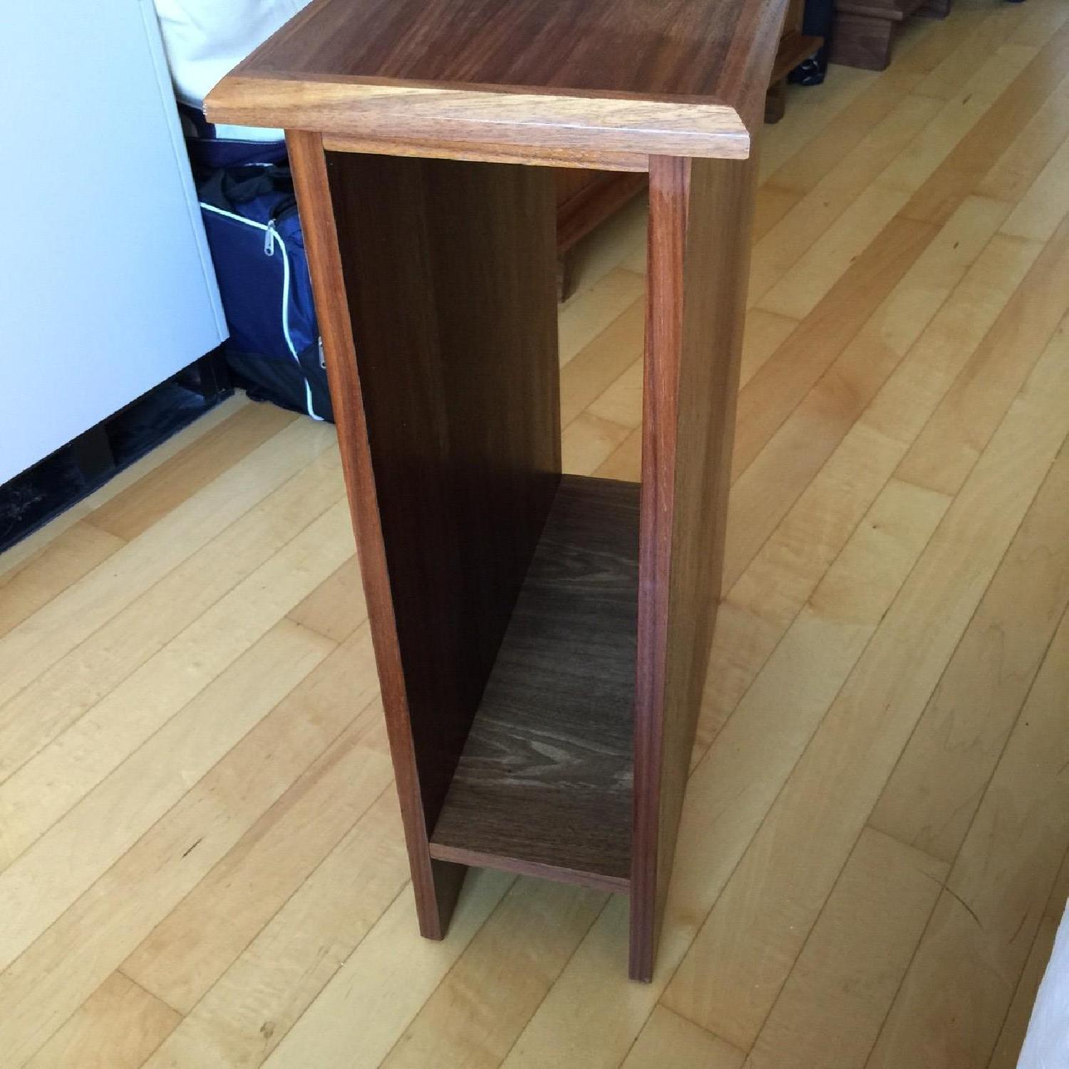 Eldridge Wood Design Custom Made Wenge Wood Side Table/Night Stand - image-1