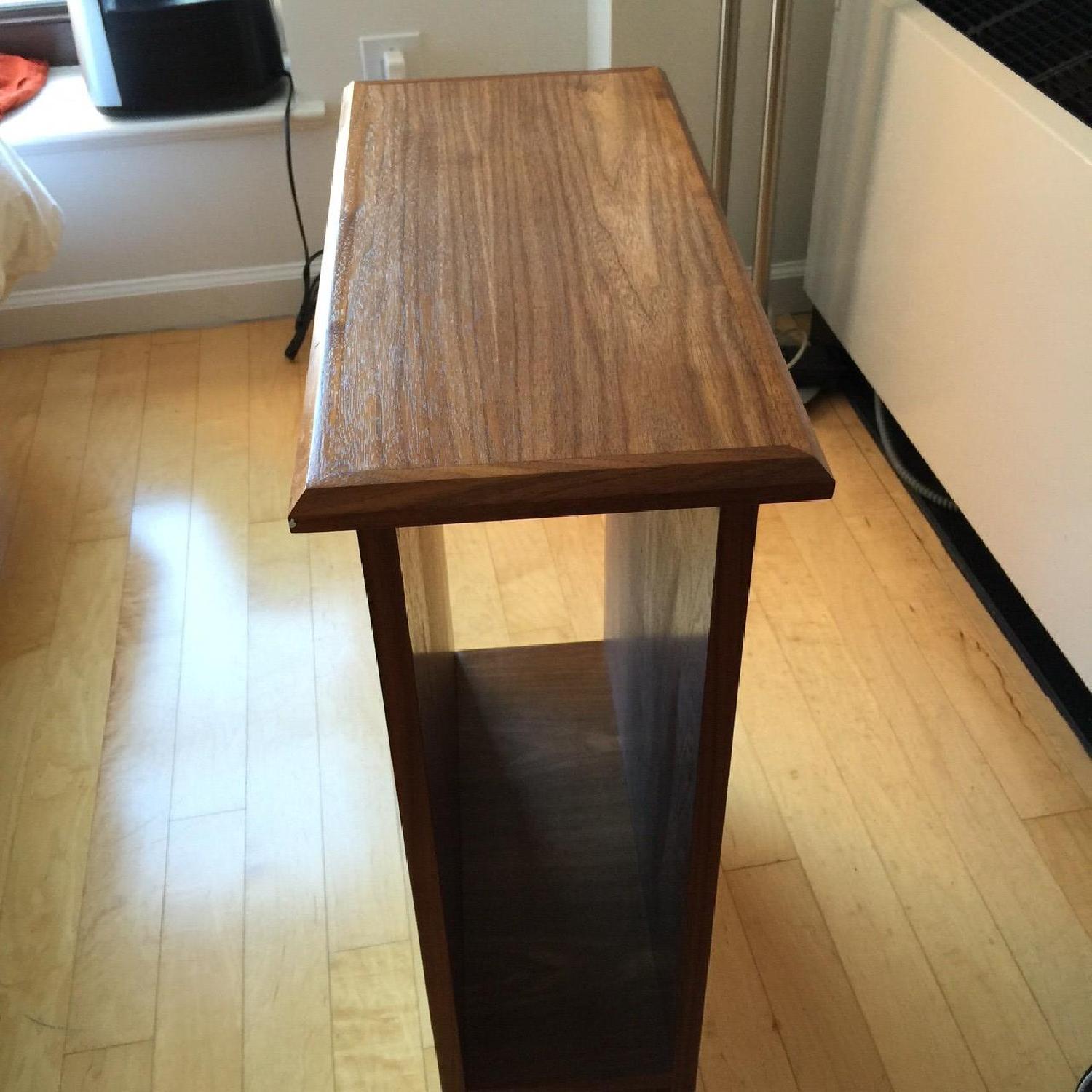 Eldridge Wood Design Custom Made Wenge Wood Side Table/Night Stand - image-4