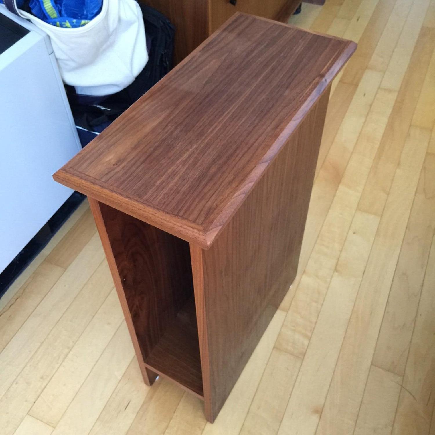 Eldridge Wood Design Custom Made Wenge Wood Side Table/Night Stand - image-5