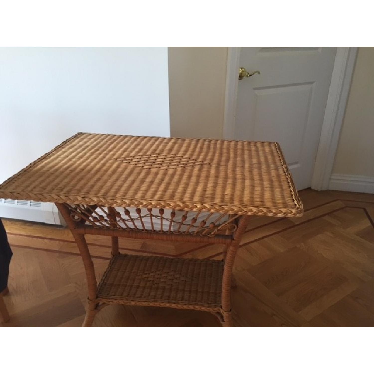 Ralph Lauren Wicker Table - image-3