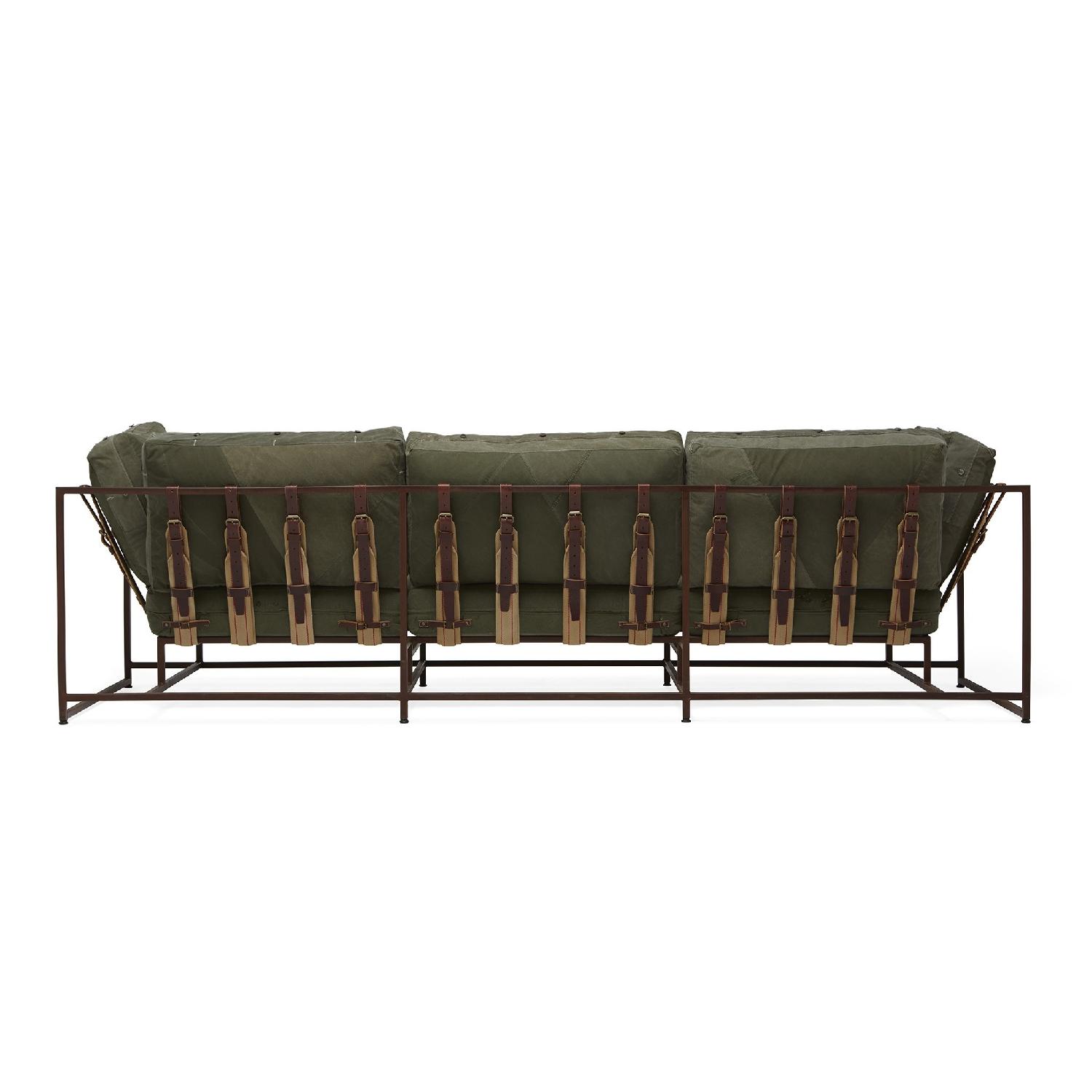 Stephen Kenn Military Canvas Sofa - image-2