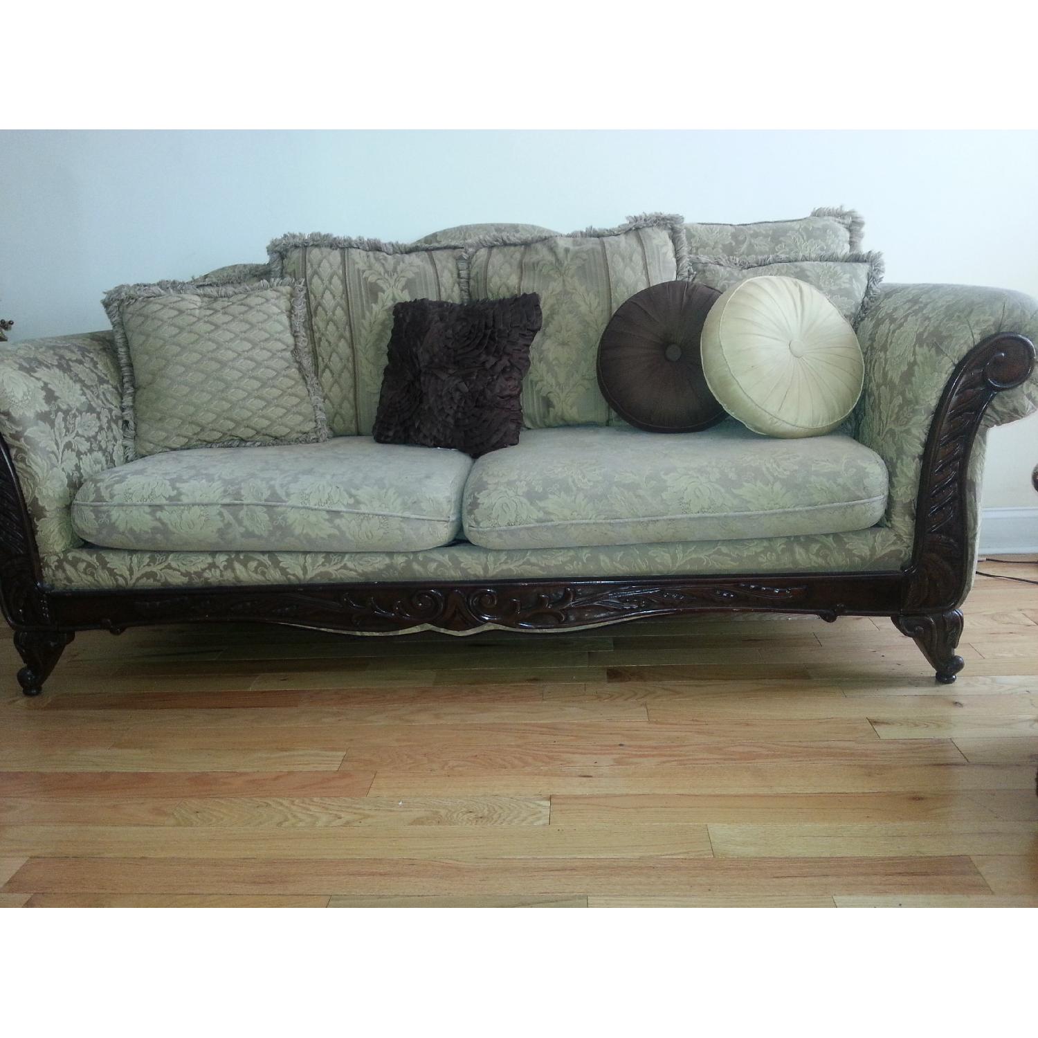 Hughes Furniture Sofa + Loveseat - image-1