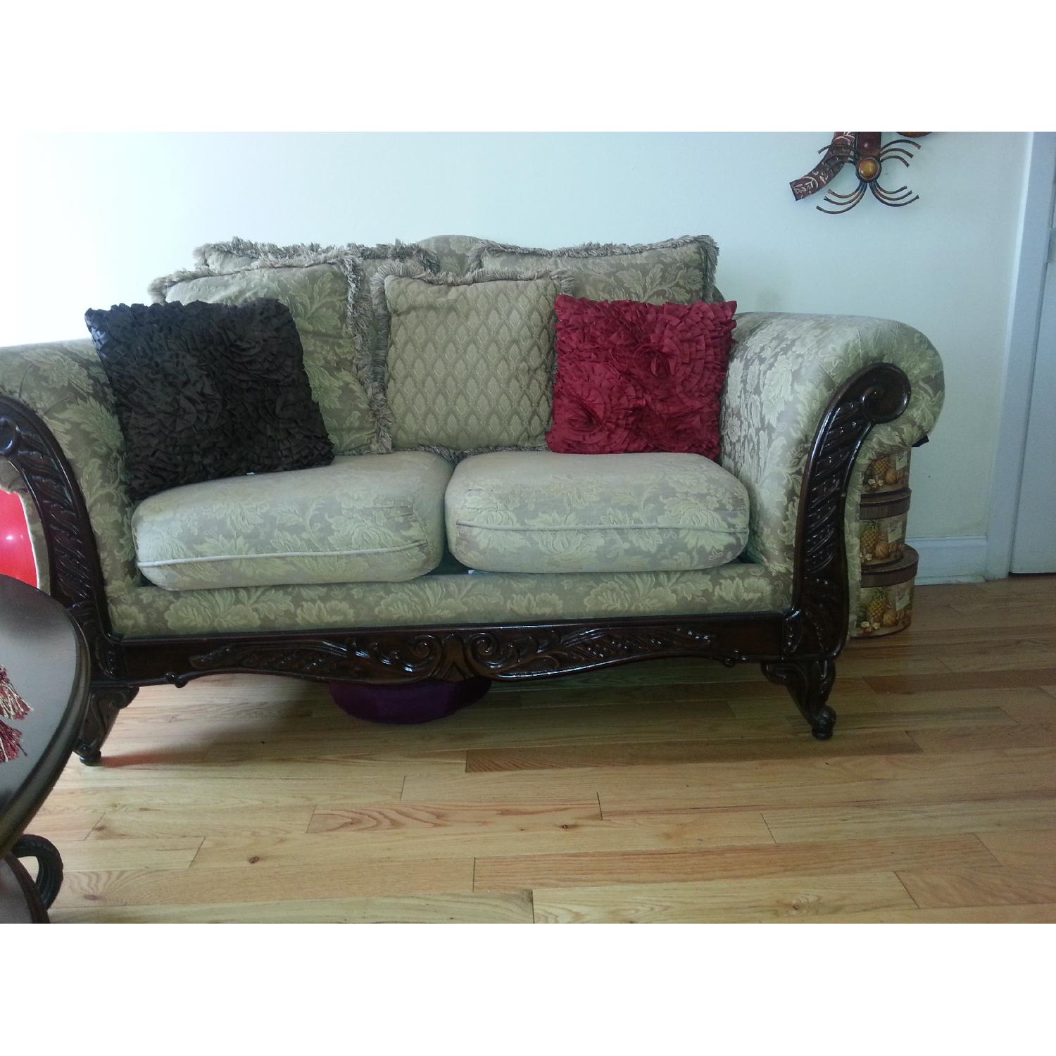 Hughes Furniture Sofa + Loveseat - image-2
