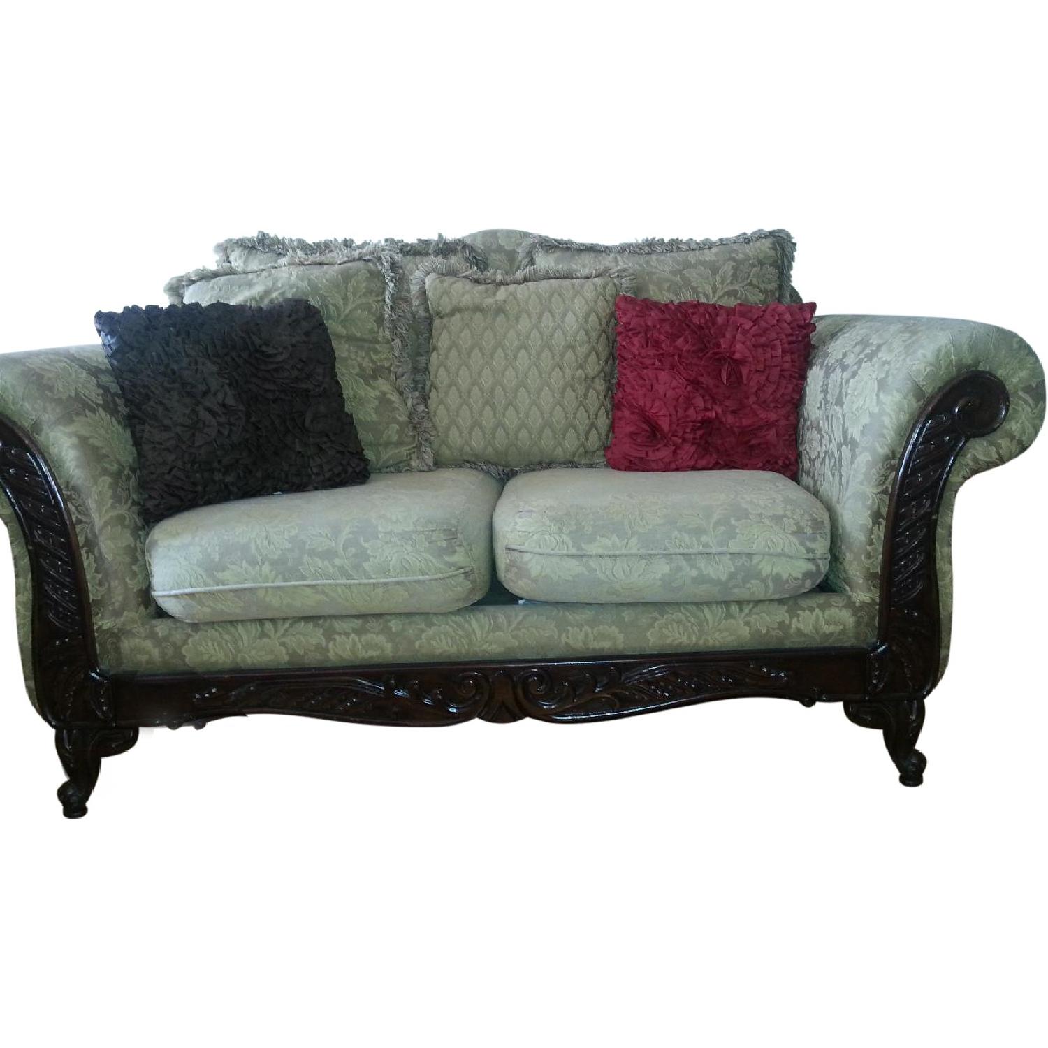 Hughes Furniture Sofa + Loveseat - image-6