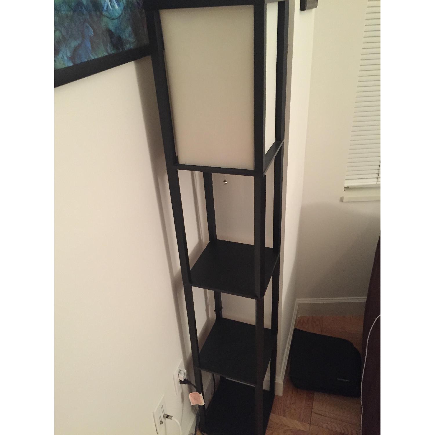 Target Floor Lamp With Three Shelves for Storage - image-1