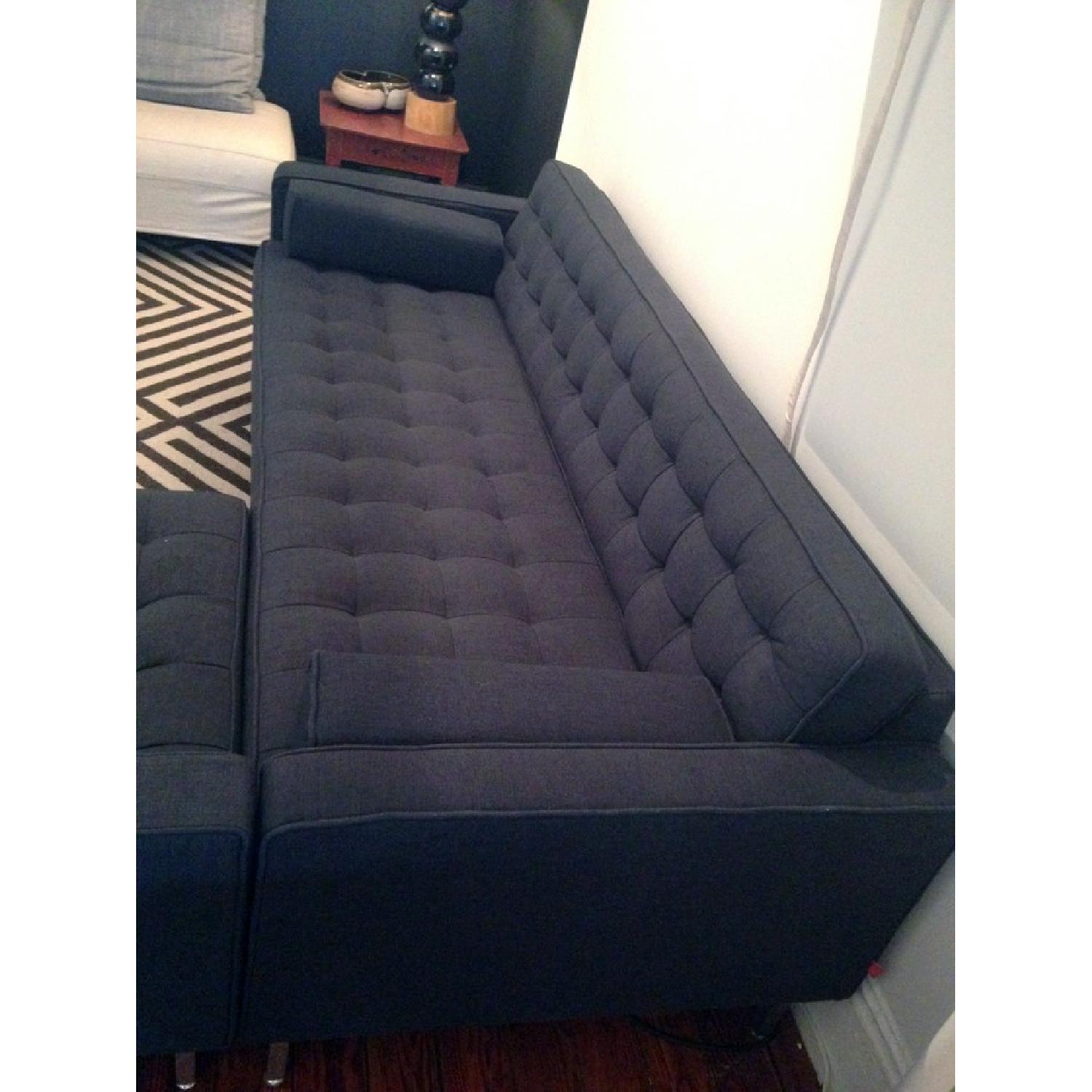 Gus Modern Spencer Loft Bi-Sectional in Urban Tweed - image-1