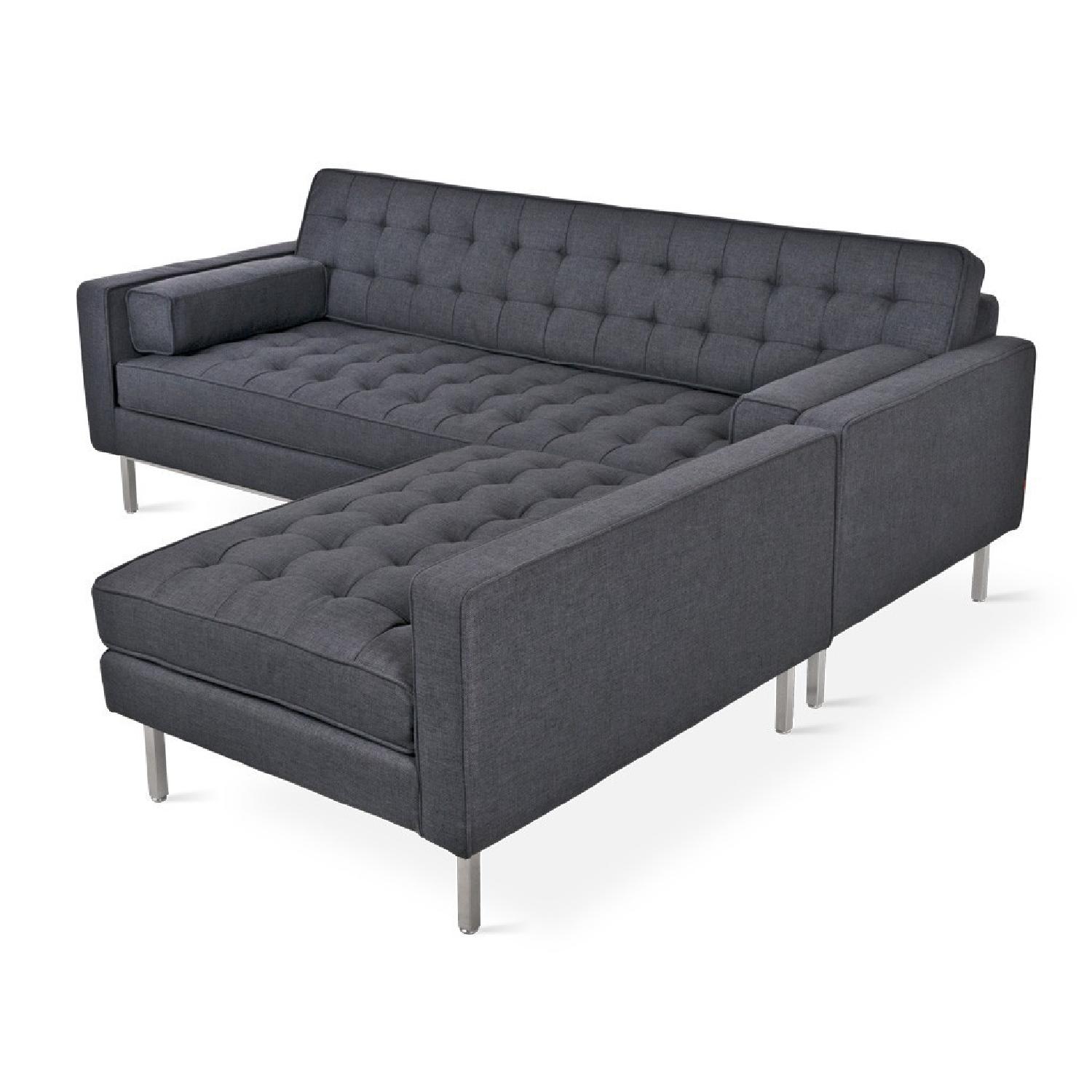 Gus Modern Spencer Loft Bi-Sectional in Urban Tweed - image-5