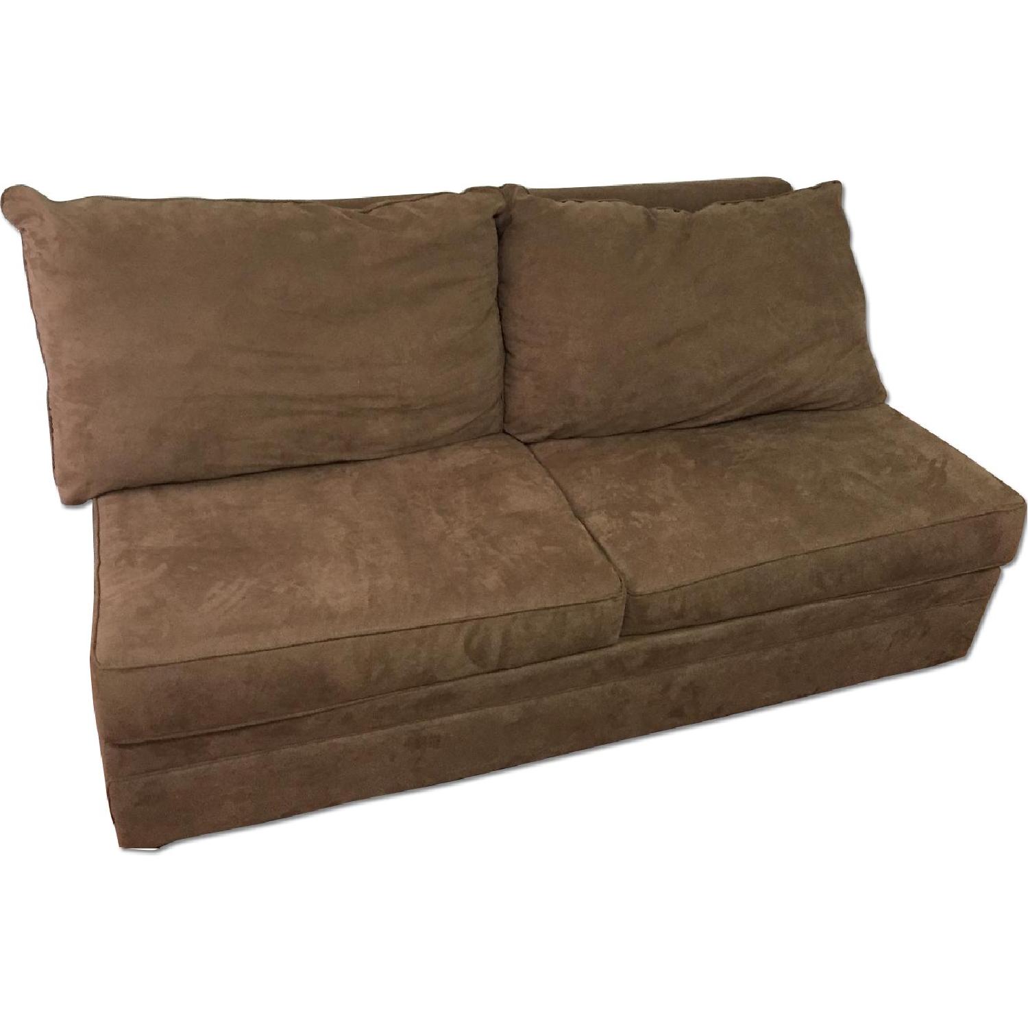Bob's Full Size Sleeper Sofa w/ Temperpedic - image-0
