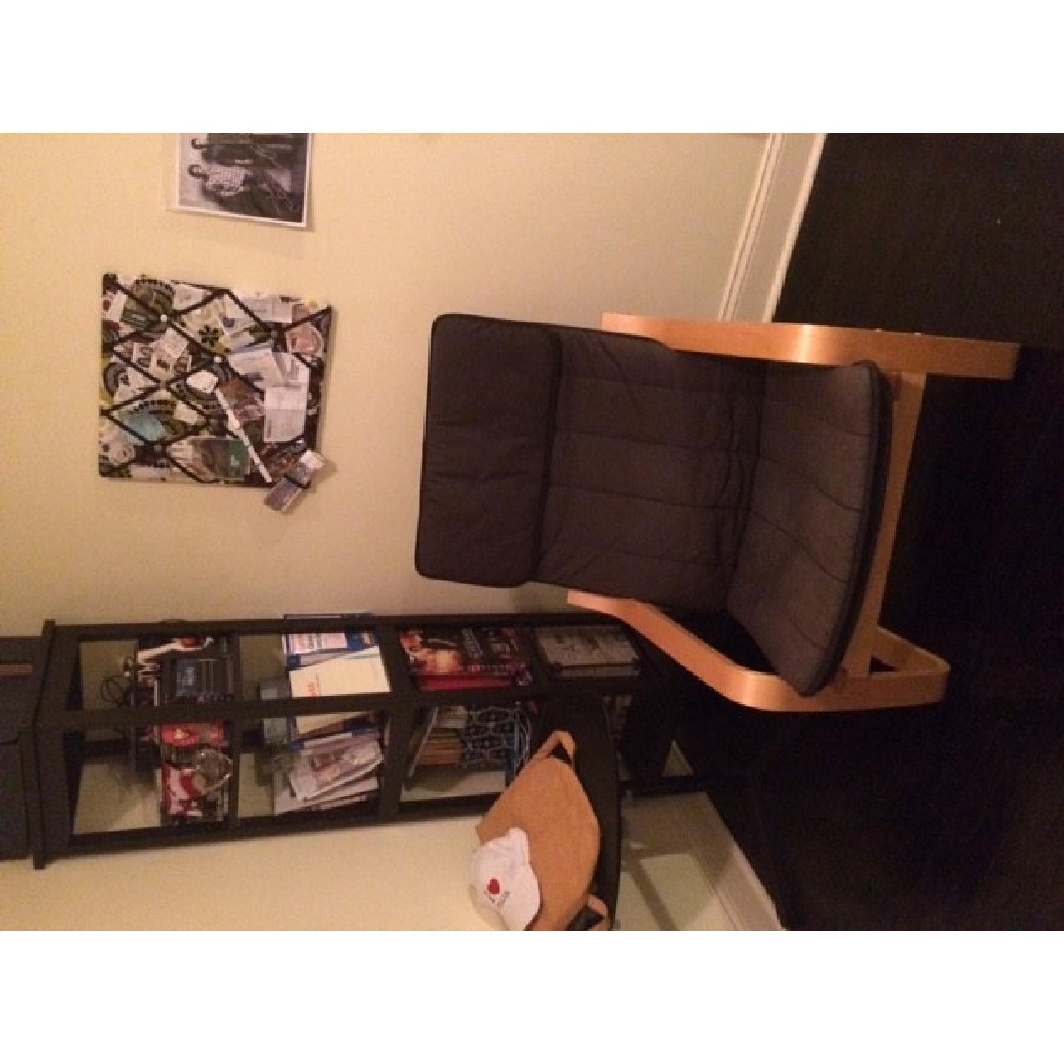 Ikea Black Wooden Chair - image-4