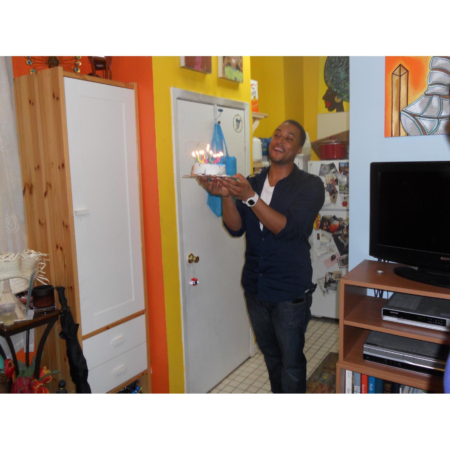 Ikea Tall Cabinet with Drawers - image-6