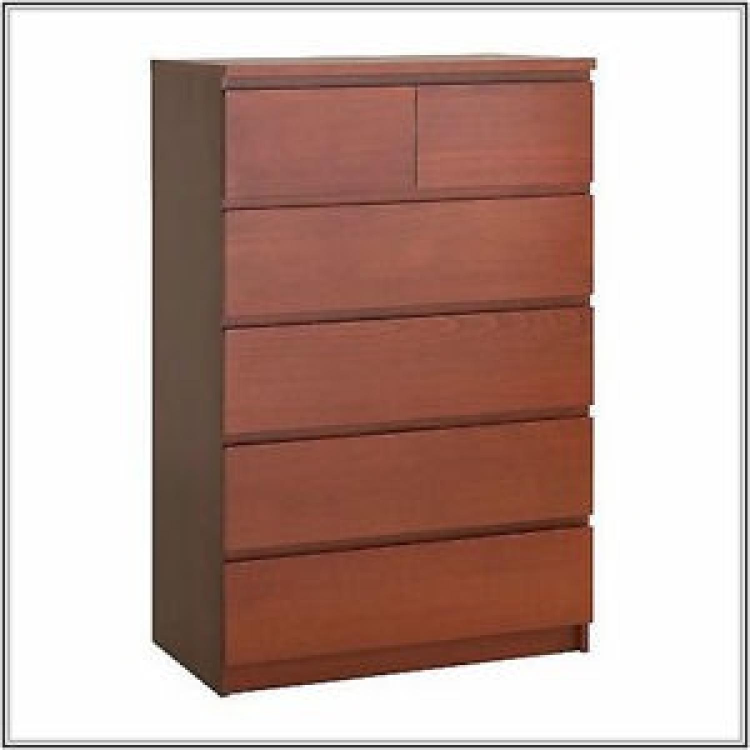 Ikea Brown 6-Drawer Dresser - image-1