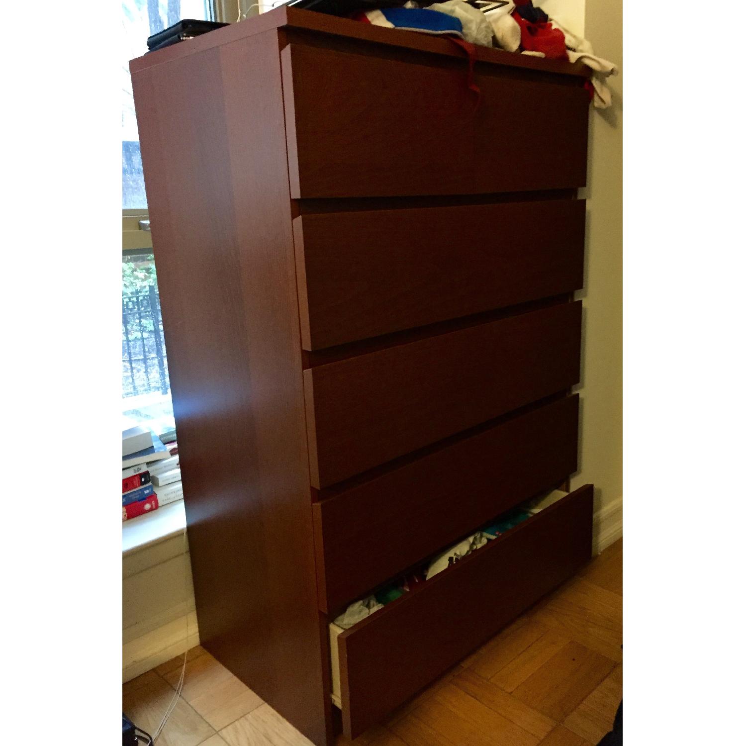 Ikea Brown 6-Drawer Dresser - image-2