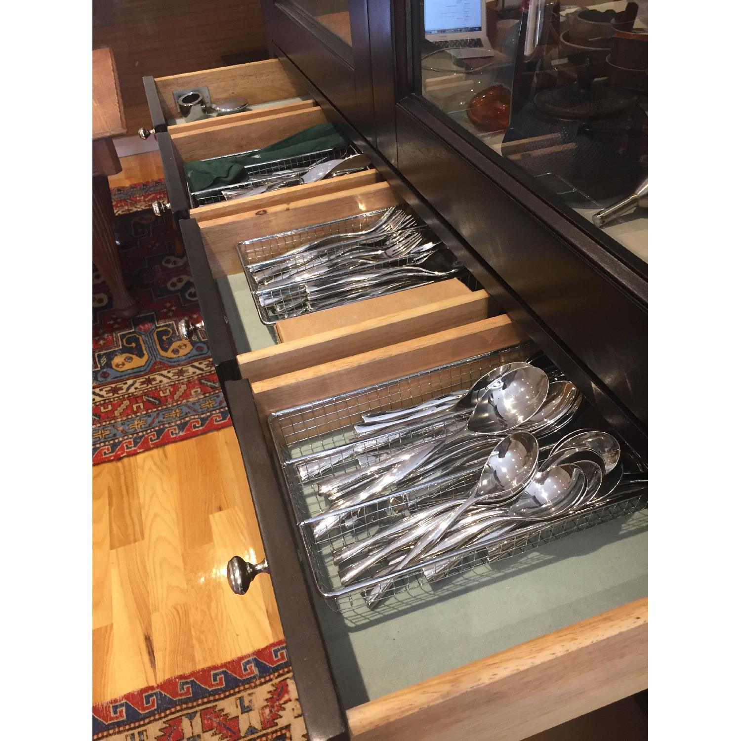 Martha Stewart Bernhard Lily Pond Collection China Cabinet - image-2