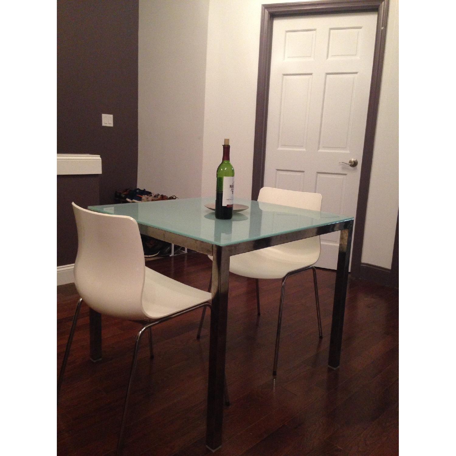 Ikea Glass Top Table AptDeco